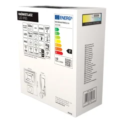 Naświetlacz LED Sanico SMD PIR, 10 W, 6500K, czujnik ruchu i zmierzchu