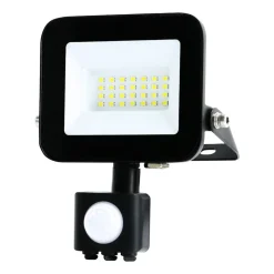 Naświetlacz LED Sanico SMD PIR, 20 W, 6500K, czujnik ruchu i zmierzchu