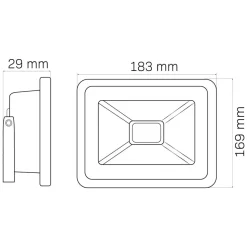 Naświetlacz LED Sanico SMD, 50 W, 6500K