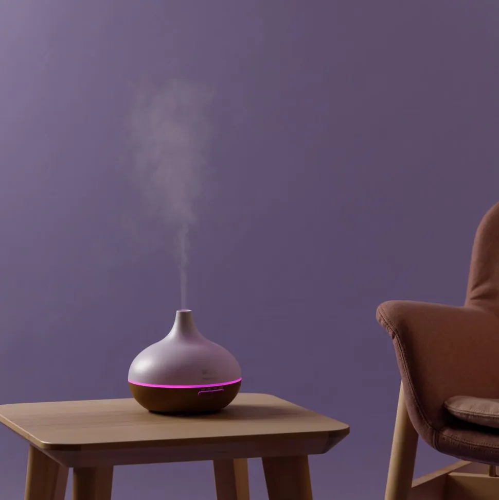Nawilżacz powietrza Solac HU1053, z funkcją aromaterapii, imitacja drewna