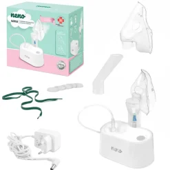 Nebulizator kompresorowy Neno Sano, pneumatyczno-tłokowy