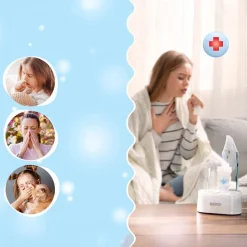 Nebulizator kompresorowy Neno Sano, pneumatyczno-tłokowy