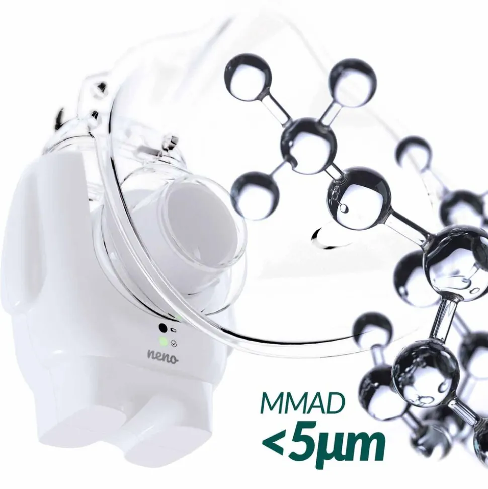 Nebulizator ultradźwiękowy Neno Atemo, bezprzewodowy