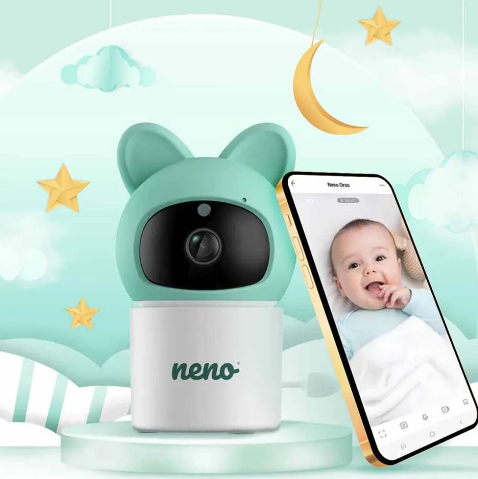 Niania elektroniczna IP Neno Orso, Wi-Fi, bezprzewodowa