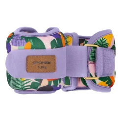 Obciążniki na kostki i nadgarstki Spokey Home Jungle Form, 2 x 0,5 kg, fioletowe