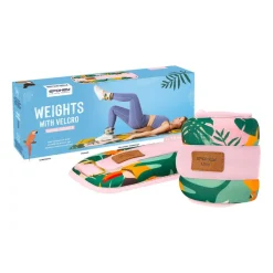 Obciążniki na kostki i nadgarstki Spokey Home Jungle Form, 2 x 1,5 kg, różowe
