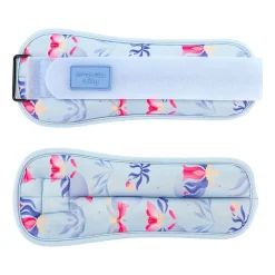 Obciążniki na kostki i nadgarstki Spokey The Bloom Form, 2 x 0,5 kg, niebieskie