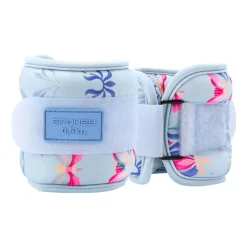 Obciążniki na kostki i nadgarstki Spokey The Bloom Form, 2 x 0,5 kg, niebieskie