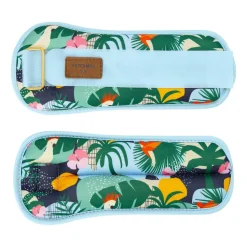 Obciążniki na kostki i nadgarstki Spokey Home Jungle Form, 2 x 1 kg, niebieskie