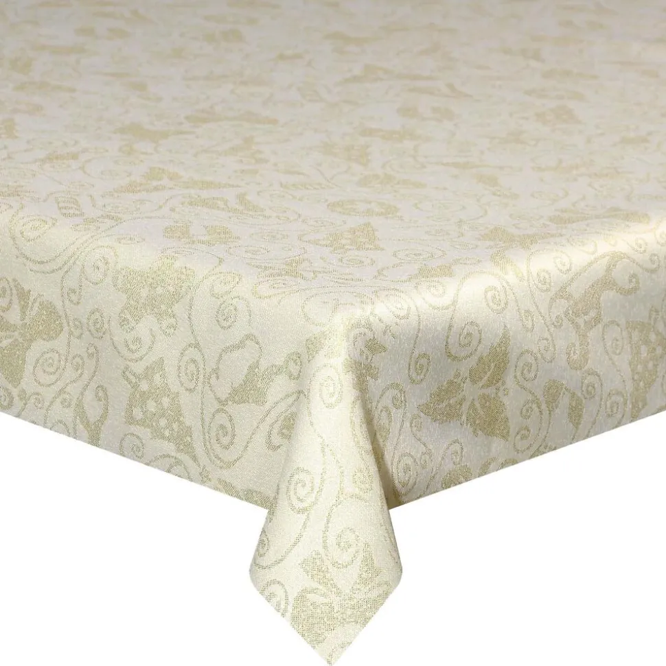 Obrus plamoodporny 140 x 180 cm Tognana Gold Gift, złoty