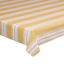Obrus 140 x 180 cm Tognana Giallo, biało-żółty