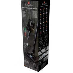 Odkurzacz pionowy BerlingerHaus Black Silver, bezprzewodowy, 120 W