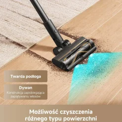 Odkurzacz pionowy Dreame V11 Essential, bezprzewodowy, 20 kPa, z akcesoriami