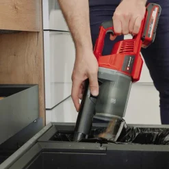 Odkurzacz pionowy Einhell TE-SV 18 Solo, bezworkowy, bezprzewodowy, 100 mbar