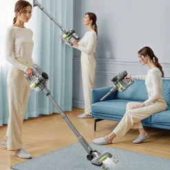 Odkurzacz pionowy Greenote GSC55, bezprzewodowy, 26 kPa, z akcesoriami