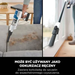 Odkurzacz pionowy Shark BU1120EU, bezprzewodowy, 180 W