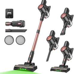 Odkurzacz pionowy Vactidy V10 Pro, bezprzewodowy, 45 kPa, z akcesoriami