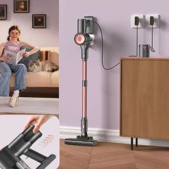 Odkurzacz pionowy Vactidy V10 Pro, bezprzewodowy, 45 kPa, z akcesoriami