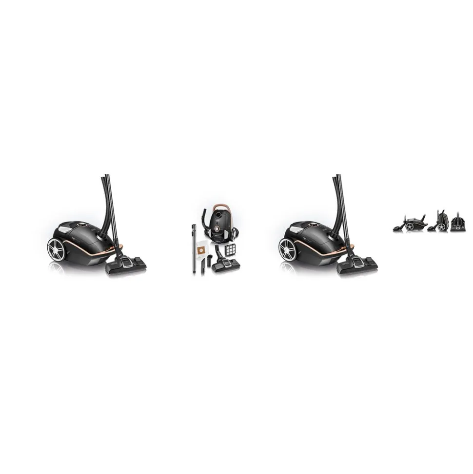 Odkurzacz workowy Hoffen SuperSilent, 800 W, 3 l