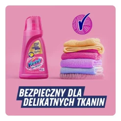 Odplamiacz do kolorowych tkanin Vanish Oxi Action Pink, 1 l