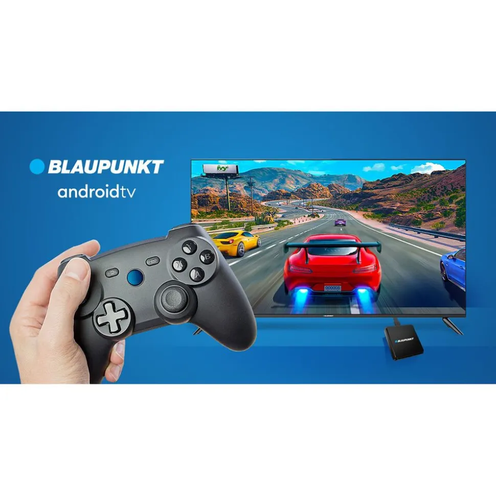 Odtwarzacz multimedialny Blaupunkt A-Stream, Android TV Stick, 4K, 8 GB