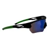 Okulary przeciwsłoneczne sportowe UV400 HiMountain, czarno-zielone
