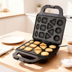 Opiekacz do ciasteczek Hoffen, 1400 W, czarny