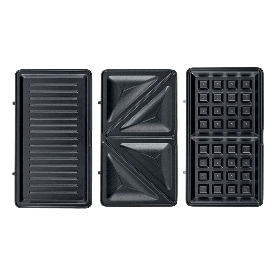 Opiekacz do kanapek 3 w 1 Hoffen, 850 W, czarny