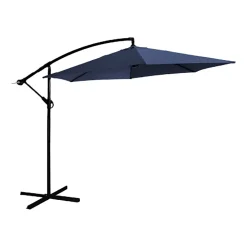 Parasol ogrodowy Jumi składany, na wysięgniku, niebieski