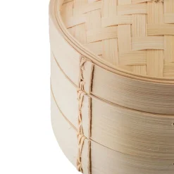 Parowar bambusowy Tadar, 20 cm, 2 poziomy