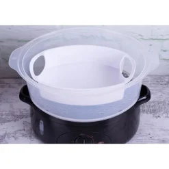 Parowar Black Rose, 6 L, 2 pojemniki