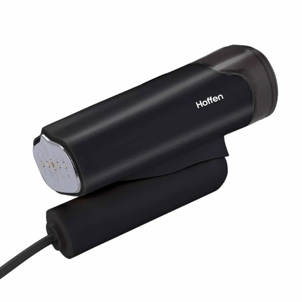 Parownica do ubrań składana Hoffen, 1200 W, czarna