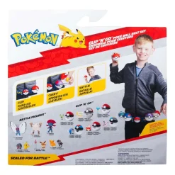 Pas trenera Pokémon Clip 'N' Go seria 15, zestaw startowy, z figurką Cubone
