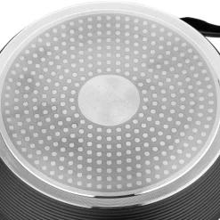 Patelnia aluminiowa Florina Carina, 24 cm, czarna