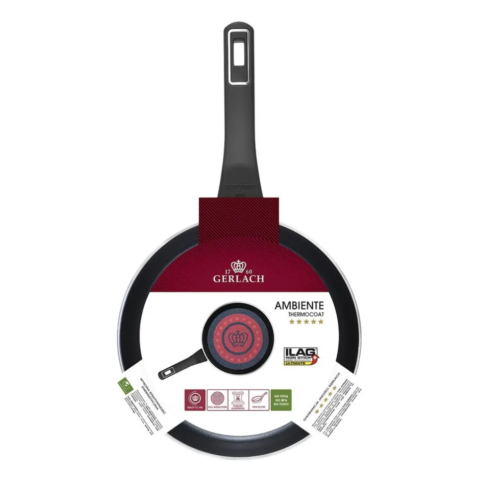 Patelnia aluminiowa Gerlach Ambiente ThermoCoat, 28 cm