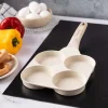 Patelnia aluminiowa Klausberg, do okrągłych placków, beżowa