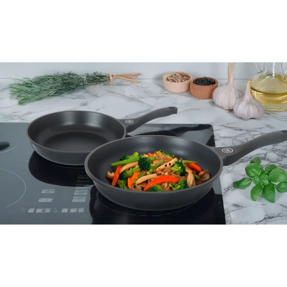 Patelnia aluminiowa MG Home Black, 28 cm