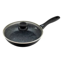 Patelnia aluminiowa MG Home Verden, 22 cm, z pokrywką