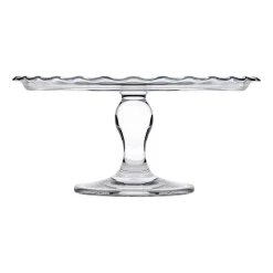 Patera szklana Pasabahce Petite Patisserie, na nóżce, 26,4 cm