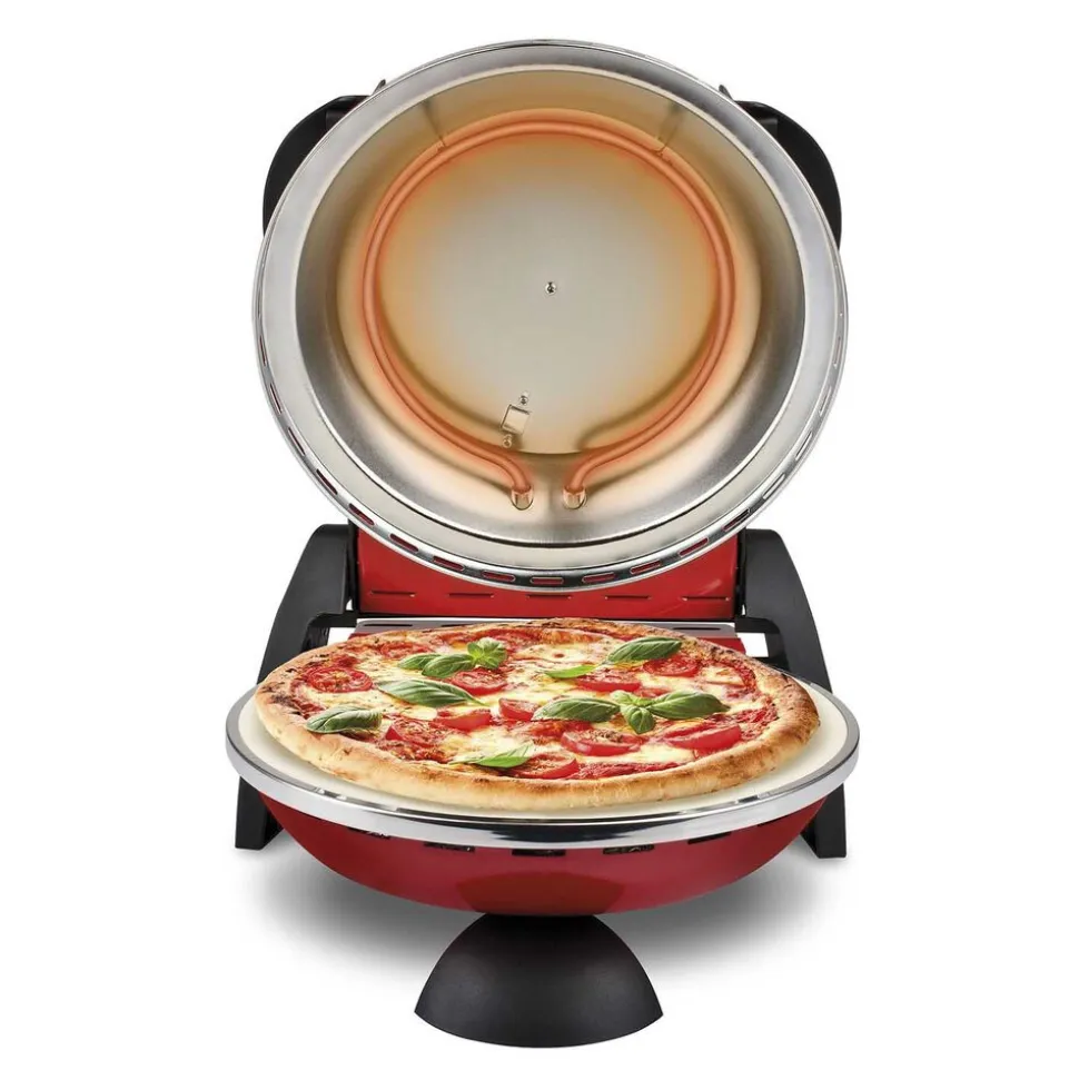 Piec do pizzy G3Ferrari G1000602 Delizia evo, czerwony