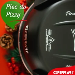 Piec do pizzy G3Ferrari G1000610 Delizia evo, czarny