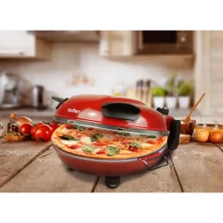 Piec do pizzy Hoffen, czerwony