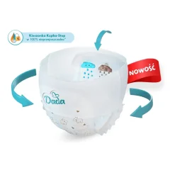 Pieluchomajtki Dada Extra Care Pants 5 Junior, 12-18 kg, 126 szt., superchłonny wkład