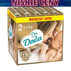 Pieluszki Extra Care 2 Mini, 3-6 kg, 176 szt., superchłonny wkład