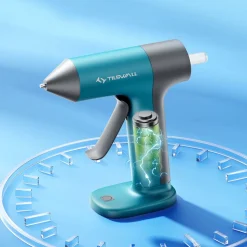 Pistolet do kleju Tilswall 4 V Lite, 2000 mAh, bezprzewodowy, niebieski