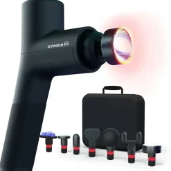 Pistolet do masażu Gymtastic Gymgun Fit 2.0, 7 głowic, 6 poziomów intensywności