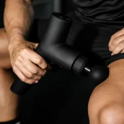 Pistolet do masażu Gymtastic Gymgun Fit 2.0, 4 głowice, 6 poziomów intensywności