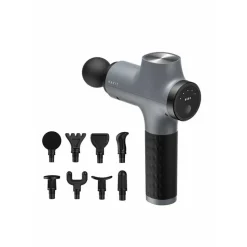 Pistolet do masażu Havit MG1503, 8 końcówek, czarny