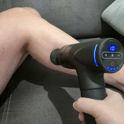 Pistolet do masażu Hykker Pro, 6 wymiennych końcówek