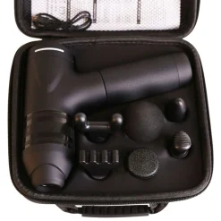 Pistolet do masażu Hykker Pro, 6 wymiennych końcówek